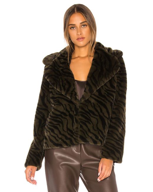Sanctuary Wild Night Faux Fur Jacket Lyst Sanctuary Wild Night Faux Fur Jacket Lyst
