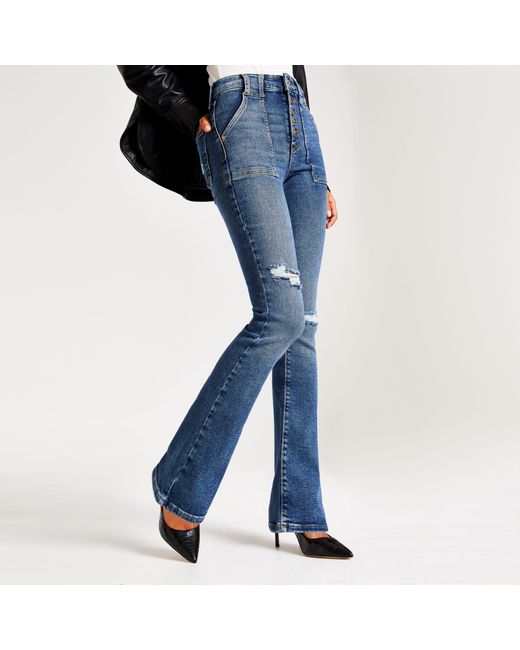 river island ripped jeans mens