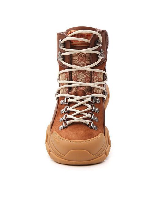 gucci flashtrek high top sneakers
