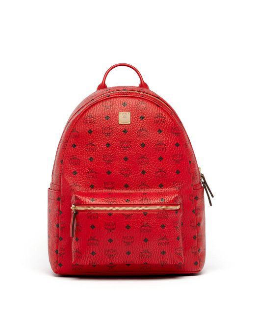 Mcm Stark Backpack in Red for Men - Save 9% | Lyst