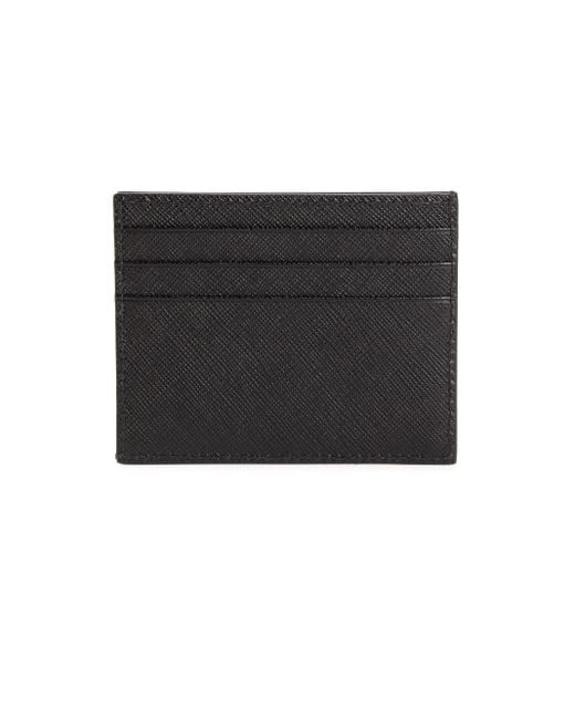 prada saffiano leather card holder price