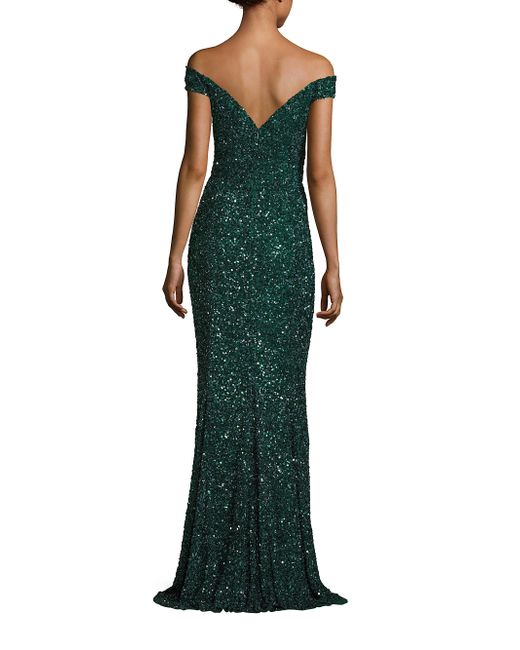 rachel gilbert green dress