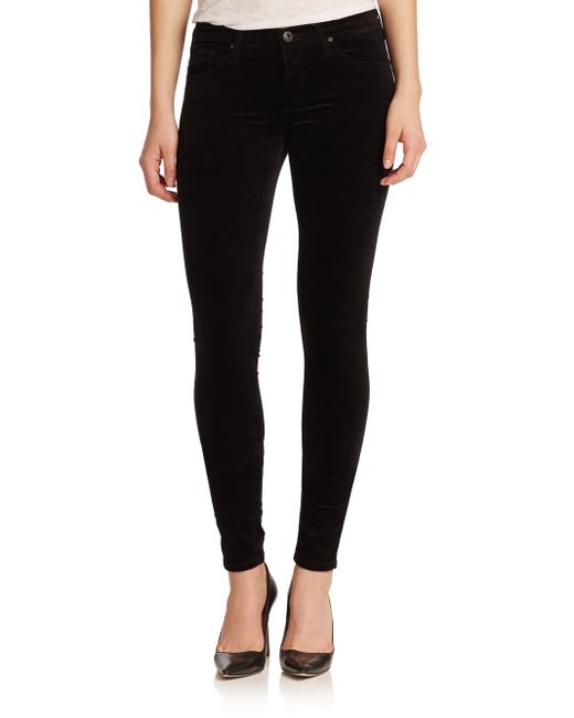 black velvet jeans womens