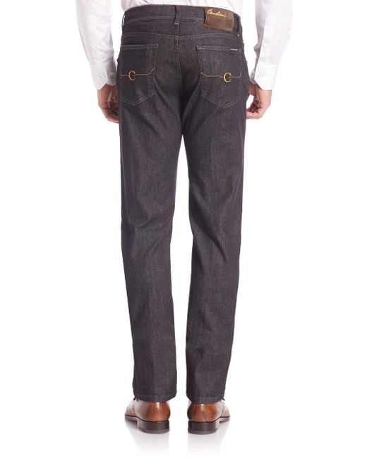 Zappos Footer BALMAIN PARIS MENS BLACK SLIM FIT BIKER JEANS FAUX LEATHER SIZE 30/32 FK. Condition is New with tags. Shipped with USPS Priority Mail.