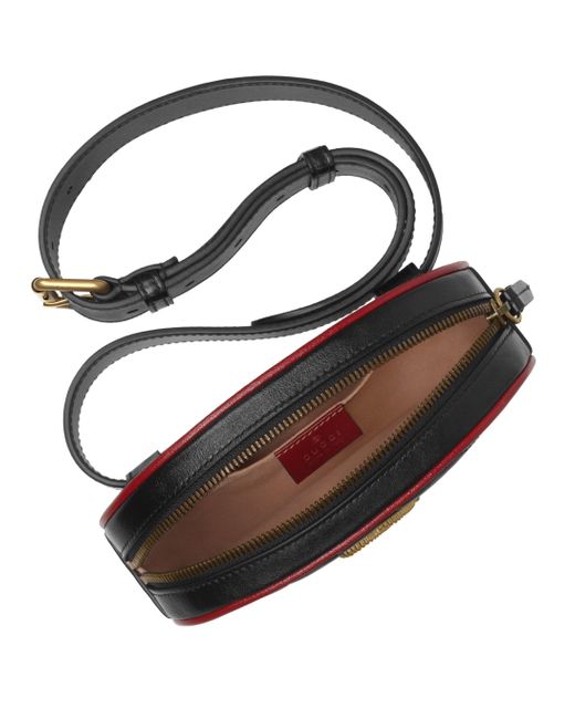Gucci GG Marmont 2.0 Leather Belt Bag in Metallic - Lyst