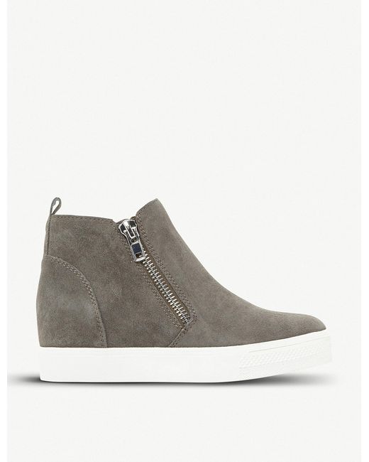 steve madden gray boots