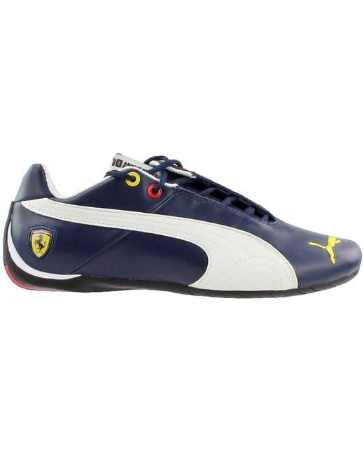 PUMA Scuderia Ferrari Future Cat Leather in Blue for Men Lyst