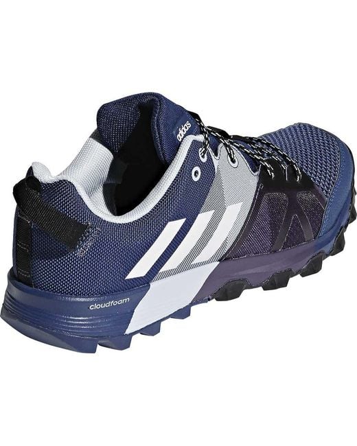 lyst adidas kanadia tracce scarpa blu per gli uomini. lyst adidas kanadia tracce scarpa blu per gli uomini.