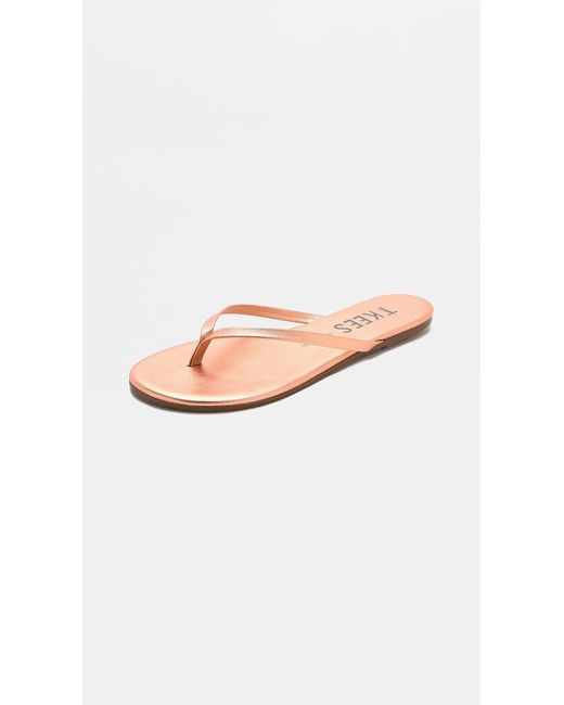Lyst - Tkees Shadow Flip Flops in White
