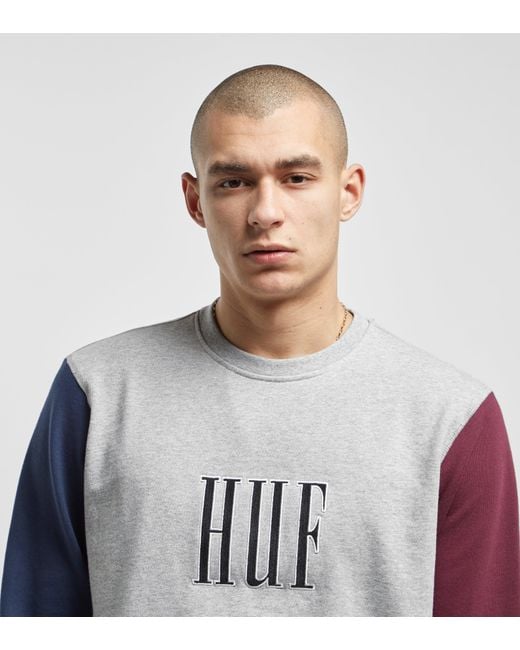 huf crevasse pullover hoodie