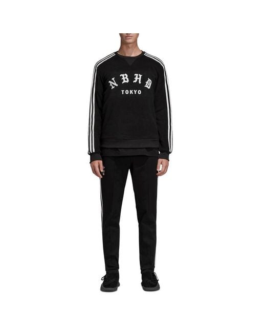 adidas Neighborhood Crewneck Sweatshirt Black adidas Neighborhood Crewneck Sweatshirt Black