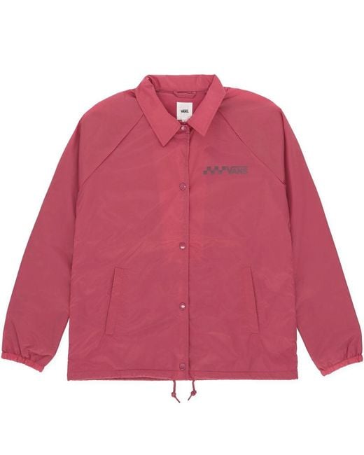 vans jacket mens Pink