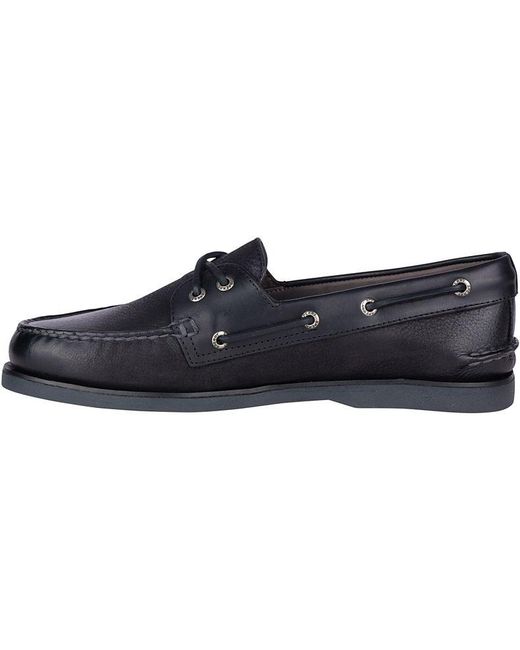 Sperry Top-Sider Women's Angelfish Boat Shoe in Black for ...