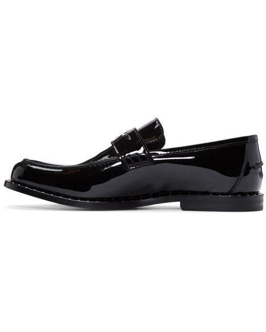 Jimmy choo Black Studded Darblay Loafers in Black for Men | Lyst