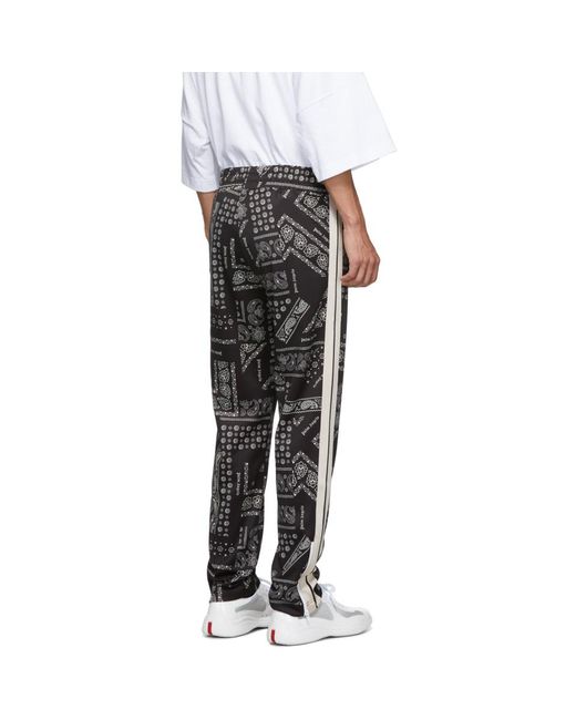 palm angels cuffed joggers