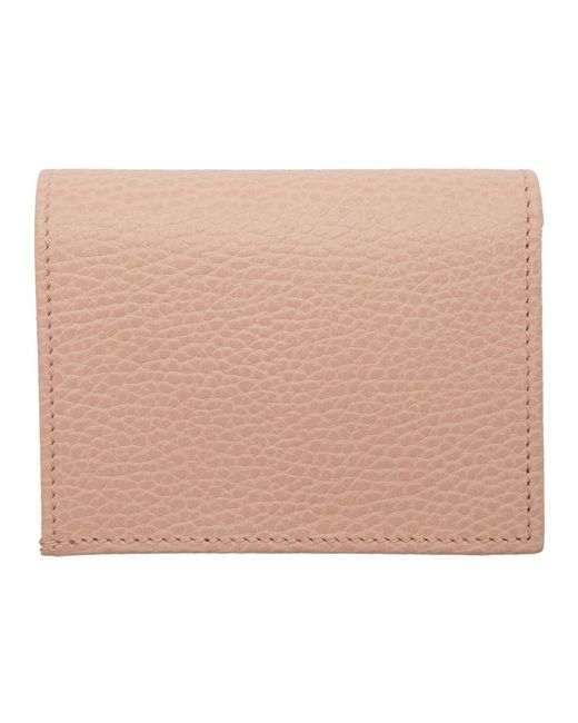 Lyst - Gucci Pink Butterfly Bifold Wallet in Pink