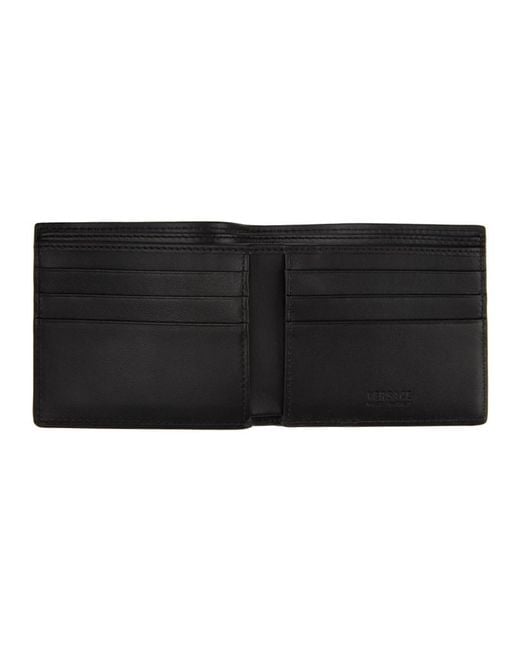 Versace Black Palazzo Bifold Wallet | IUCN Water