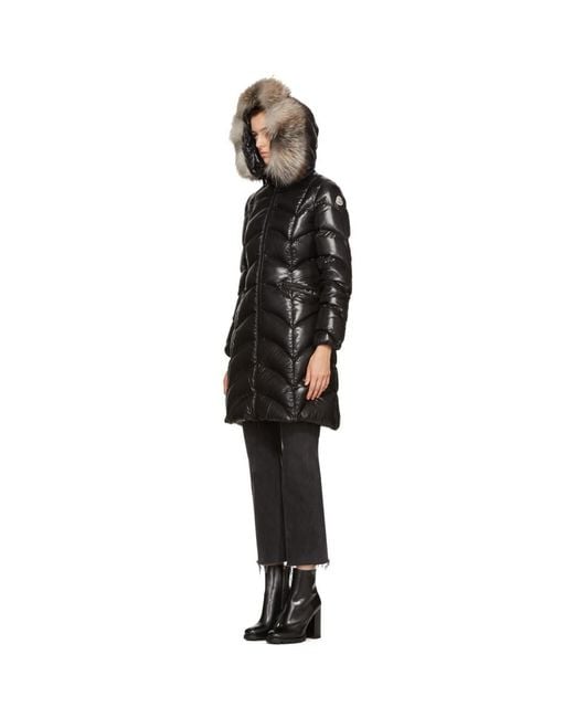 moncler black down albizia coat moncler black down albizia coat