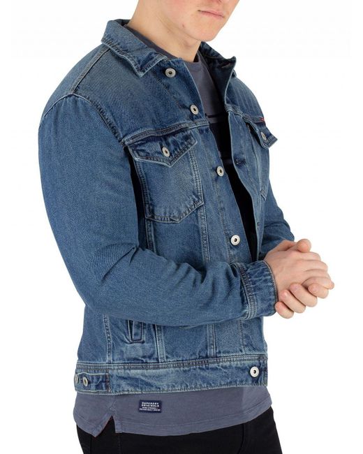 superdry jeans jacket