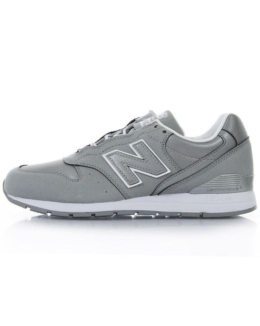 New balance 996c Reflective Silver Shoe in Metallic for Men | Lyst