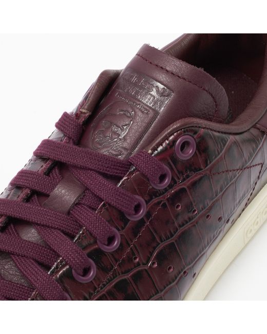 lyst adidas originali stan smith serpente lilla & bianco nel buio lyst adidas originali stan smith serpente lilla & bianco nel buio
