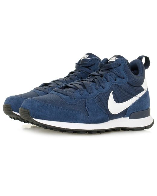 Lyst - Nike Internationalist Mid Midnight Navy Shoe 859478 in Blue ... Nike | Blue Internationalist Mid Midnight Navy Shoe 859478 for Men | Lyst ...
