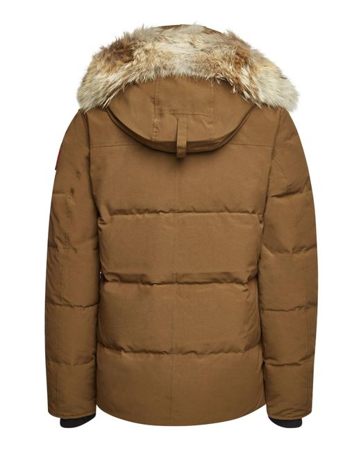 Canada Goose Wyndham Parka With Furtrimmed Hood in Green for Men Lyst