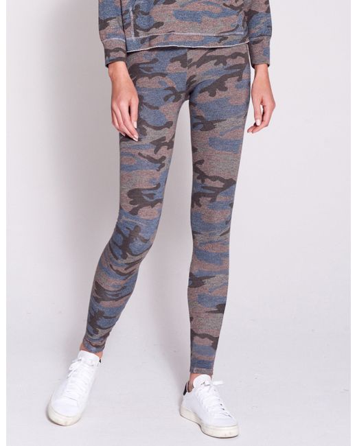 sundry camo zip jogger