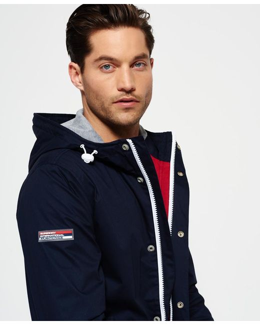Superdry Commodity Slim Pea Coat Navy Tradingbasis Mens Superdry Clic Pea Coat Grey