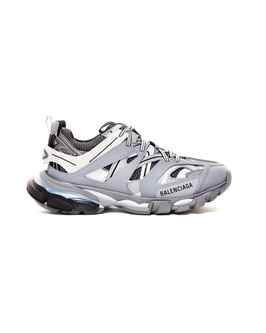 balenciaga grey track sneakers