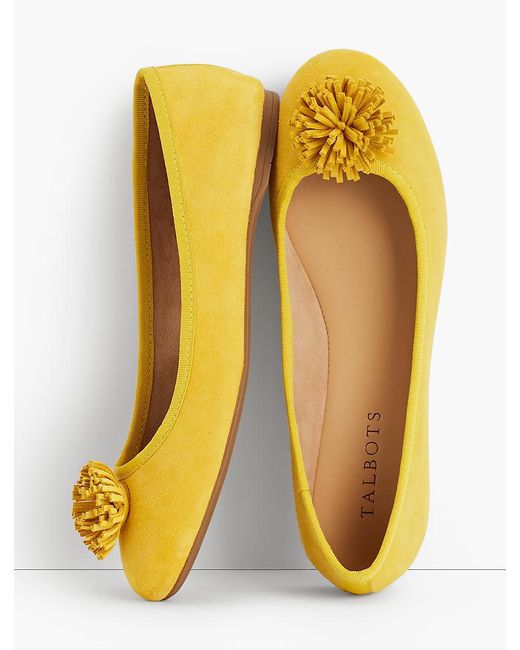 talbots ballet flats