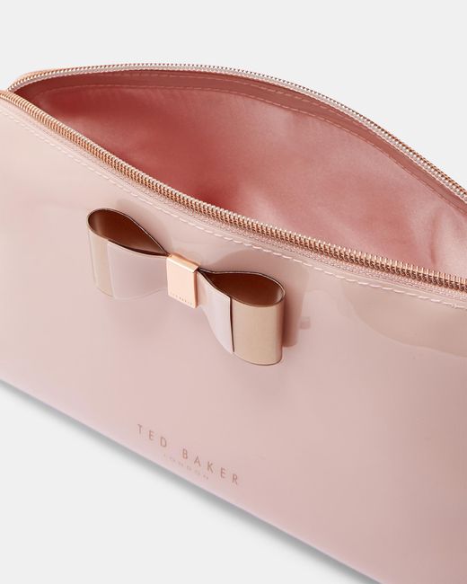 Ted Baker Bow Detail Make Up Bag in Pink Lyst