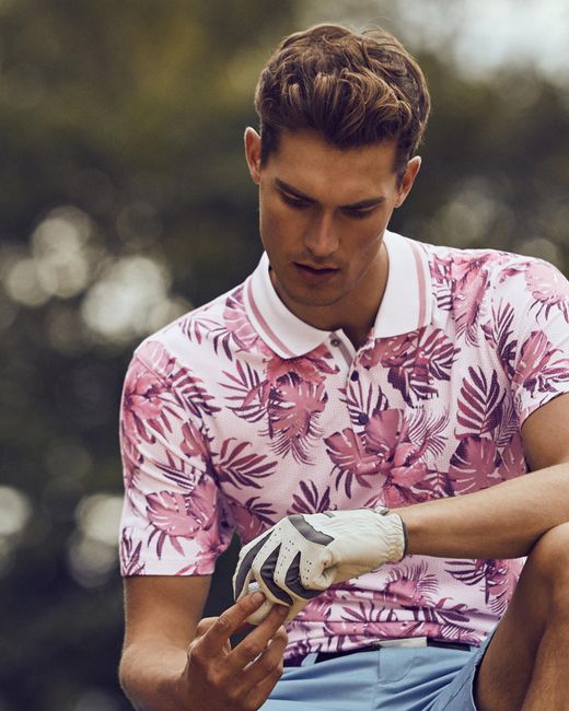 ted baker floral polo
