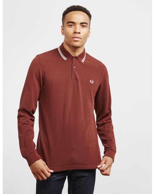 försäljning av skor nya specialerbjudanden Ganska nice Lyst - Fred Perry Mens Long Sleeve Twin Tip Polo Shirt Burgundy in ... försäljning av skor nya specialerbjudanden Ganska nice Lyst - Fred Perry Mens Long Sleeve Twin Tip Polo Shirt Burgundy in ...