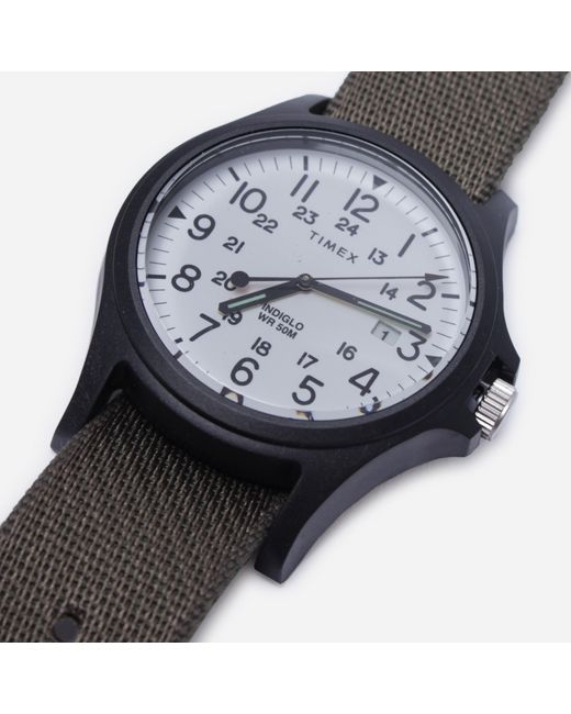 timex acadia resin and grosgrain watch