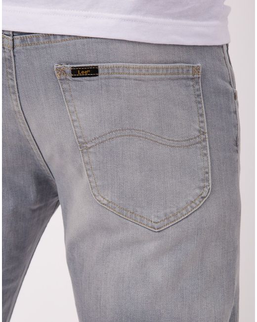 Lee jeans L706 Darren Regular Slim Jean Grey in Gray for Men Lyst