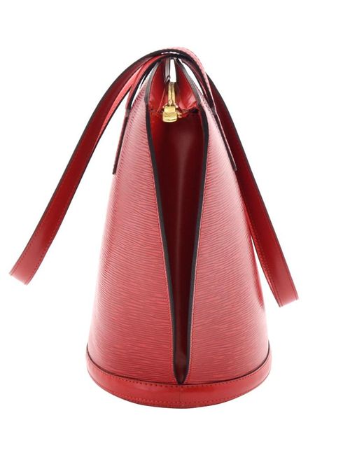 Lyst - Louis Vuitton Red Epi Leather Saint Jacques Gm Bag in Red