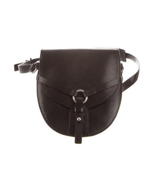 Lyst Michael Kors Saddle Leather Waist Bag Silver In Metallic Michael Kors Metallic Saddle Leather Waist Bag Silver Lyst