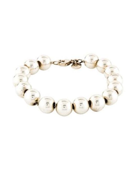 Lyst Tiffany & Co Hardwear Ball Bracelet Silver in Metallic