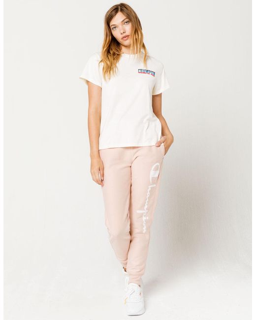 champion reverse weave jogger pants womens