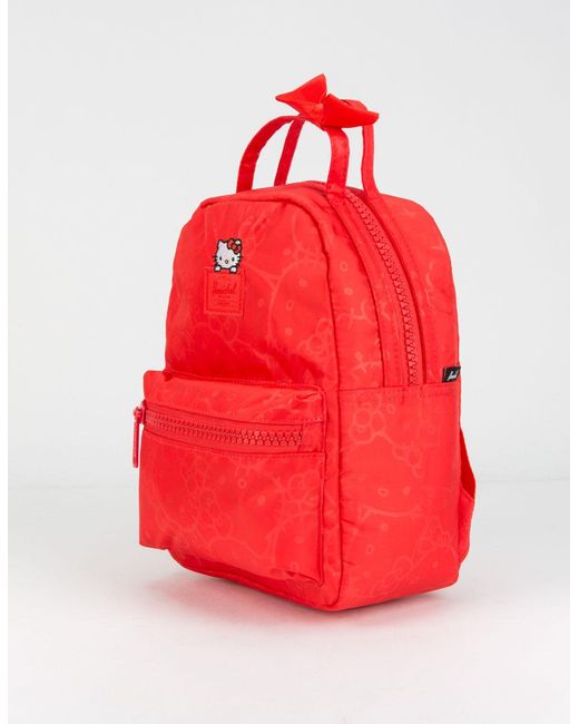 Herschel Supply Co. X Hello Kitty Mini Nova Red Backpack ...