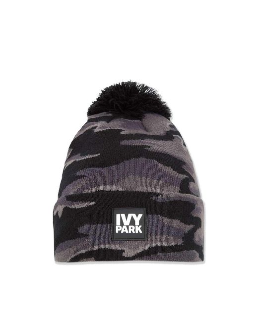 beanie ivy pom park pom by Lyst in Topshop Park   Black By Ivy Pom Pom Beanie