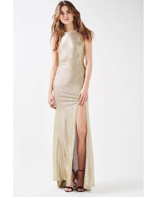 TFNC FATIMA GOLD MAXI DRESS | TFNC MAXI DRESSES