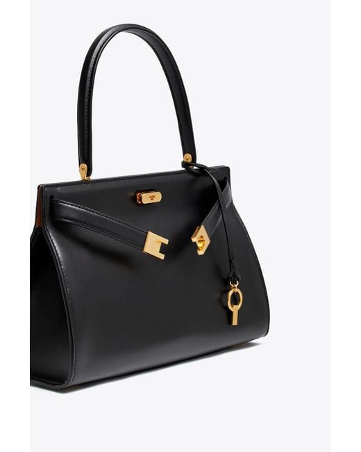 Tory Burch Lee Radziwill Small Bag in Black - Lyst