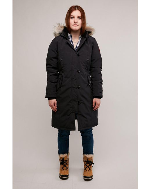 canada goose kensington parka in navy canada goose kensington parka in navy