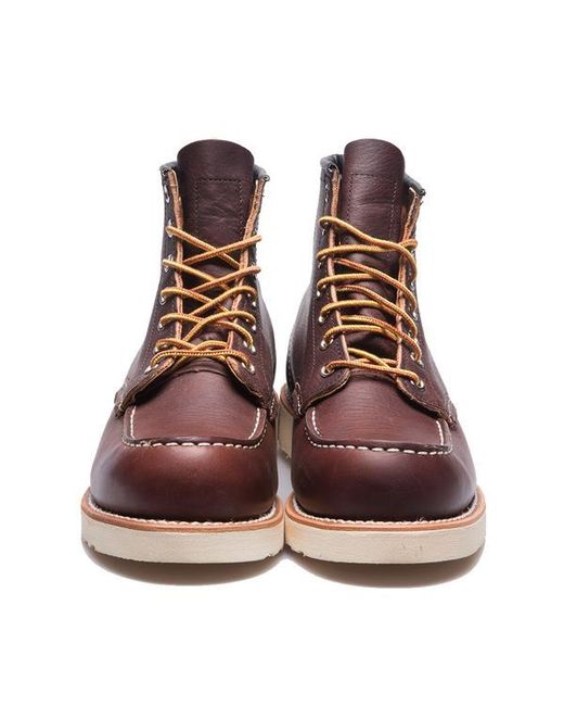 red wing moc briar