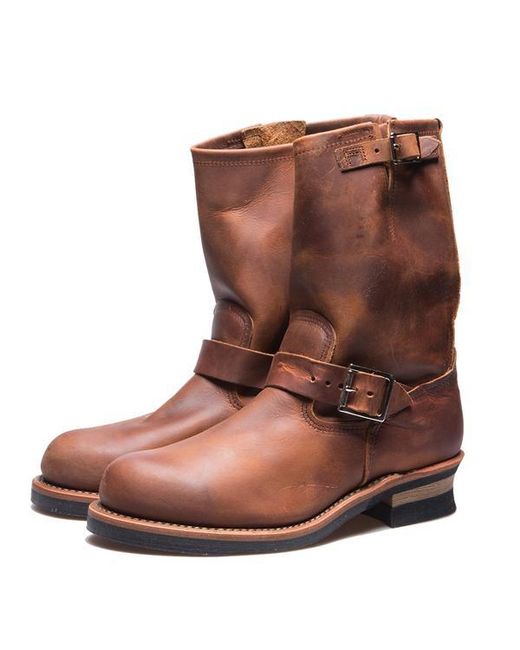 Red Wing Copper Engineer 2972 R T Boots in Brown for Men - Lyst