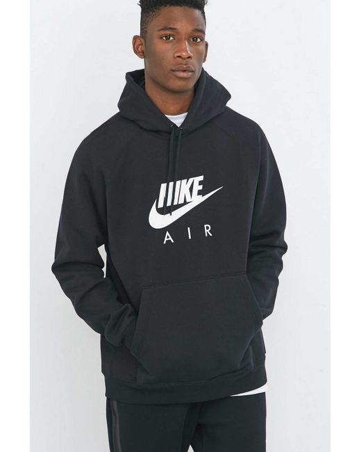 Nike Air Black Pullover Hoodie in Black for Men - Save 24% | Lyst