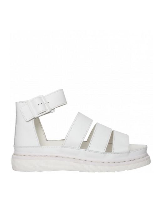 Dr. martens Sandalclarissa in White | Lyst