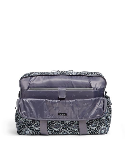 vera bradley iconic deluxe weekender travel bag